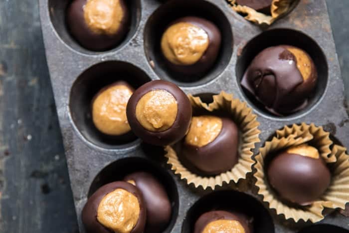 Healthy 5 Ingredient Buckeyes | halfbakedharvest.com @hbharvest