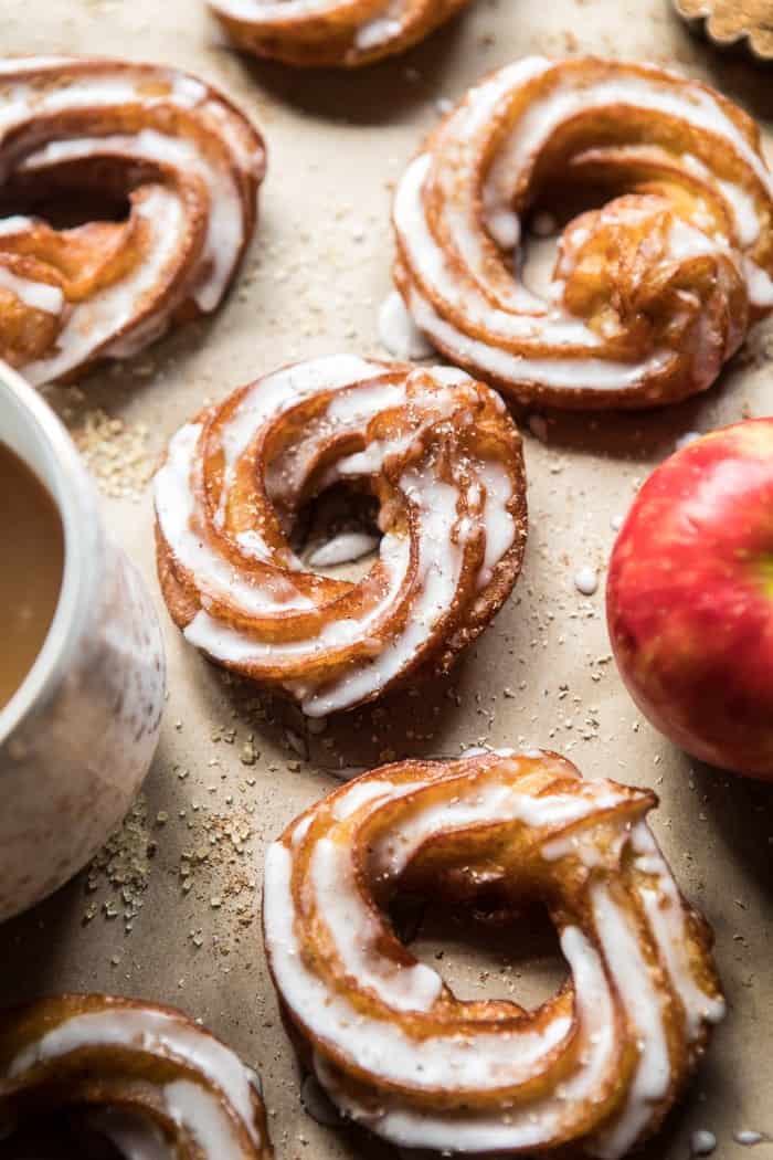 Mulled Apple Cider Chai French Crullers | halfbakedharvest.com @hbharvest