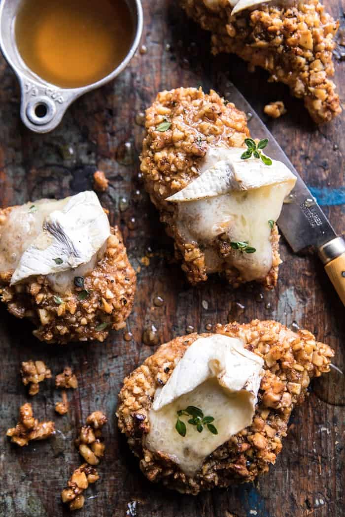 The Best Honey Walnut and Brie Chicken | halfbakedharvest.com @hbharvest