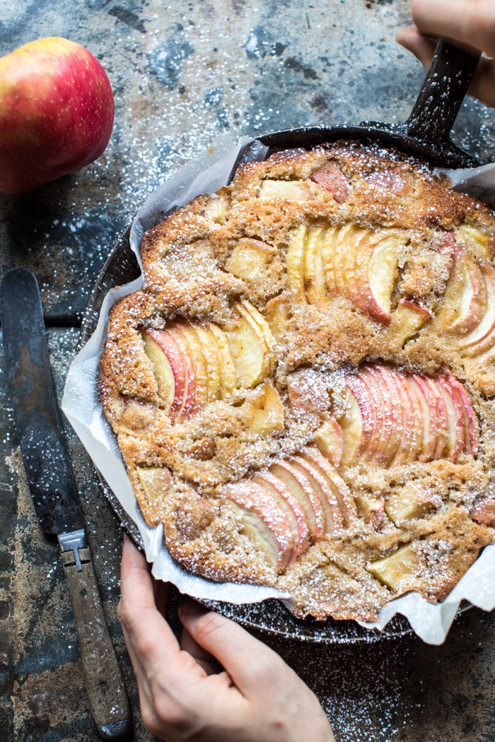 Cardamom Cognac Apple Cake | halfbakedharvest.com @hbharvest