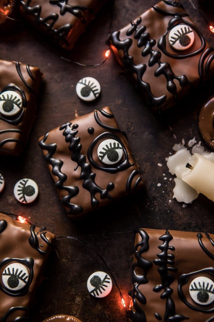 Hocus Pocus Spellbook Brownies | halfbakedharvest.com @hbharvest