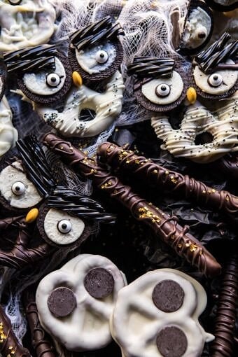Spooky Halloween Pretzels | halfbakedharvest.com @hbharvest