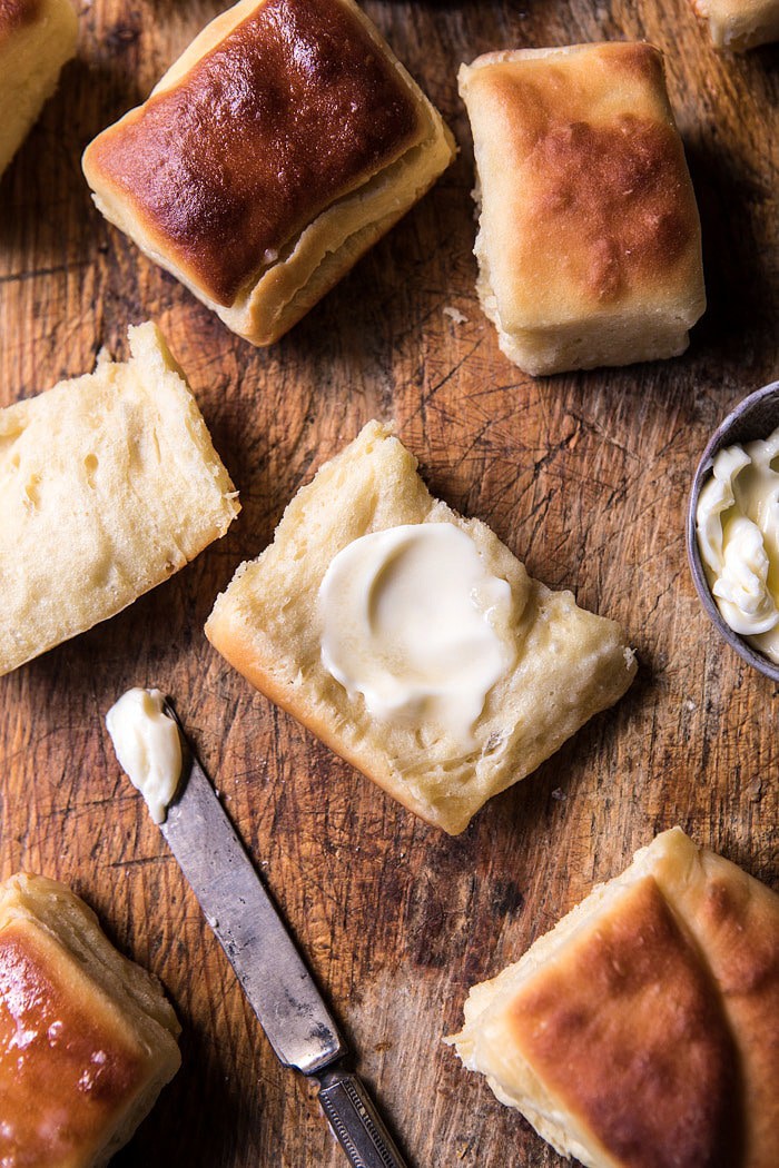 Easy Flaky Pull-Apart Dinner Rolls | halfbakedharvest.com @hbharvest