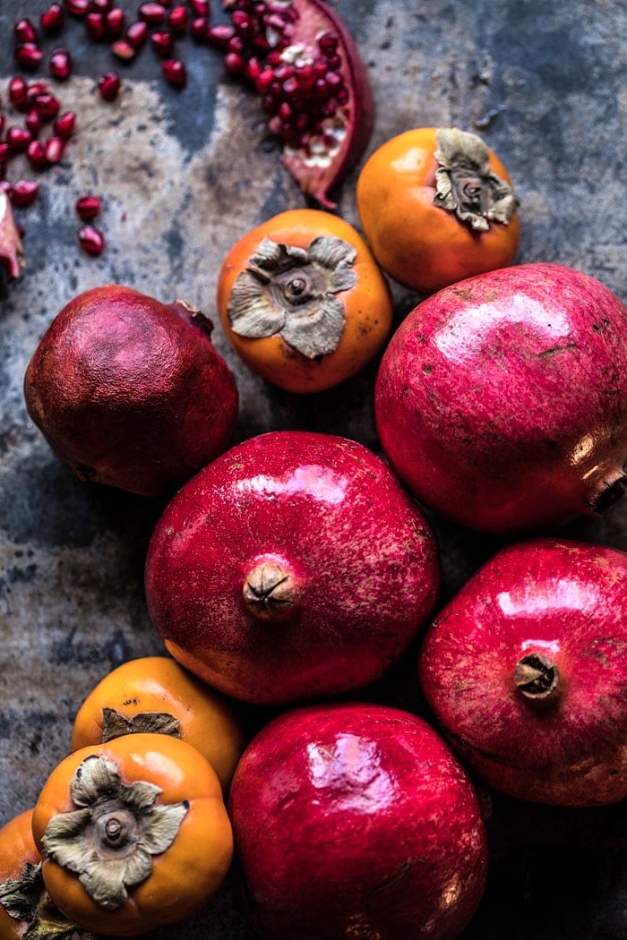 Pomegranate Avocado Salad with Candied Walnuts | halfbakedharvest.com @hbharvest