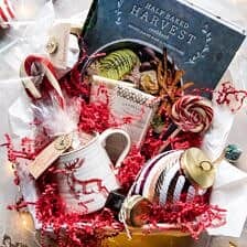 Santa's Hot Chocolate Cookbook Gift Box | halfbakedharvest.com @hbharvest
