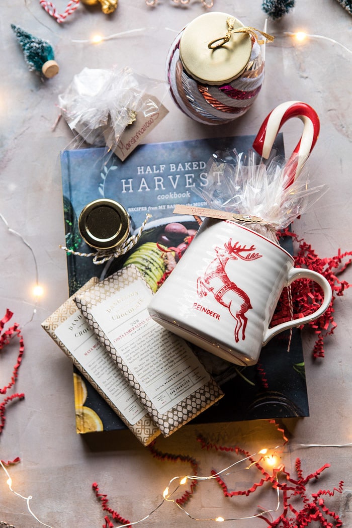 Santa's Hot Chocolate Cookbook Gift Box | halfbakedharvest.com @hbharvest