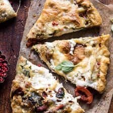 Spinach and Prosciutto Burrata Calzone | halfbakedharvest.com @hbharvest