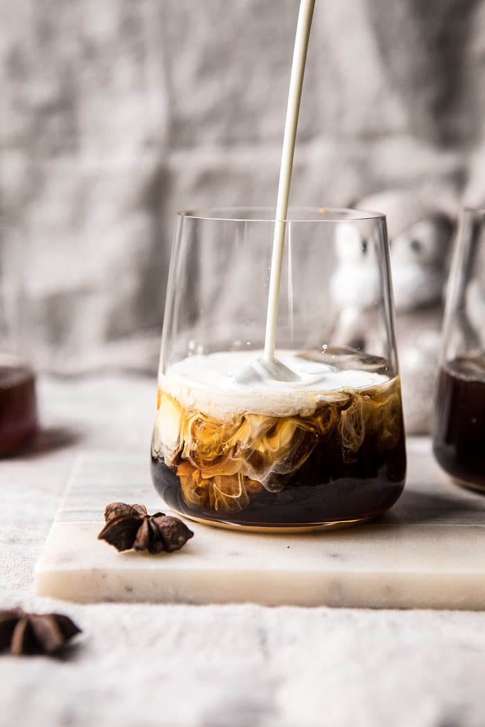 Vanilla Chai Tea White Russian | halfbakedharvest.com @hbharvest