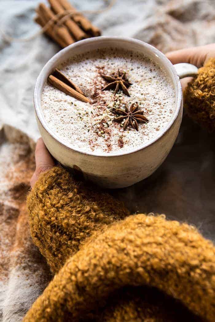 Chai Cashew and Hemp Latte | halfbakedharvest.com @hbharvest