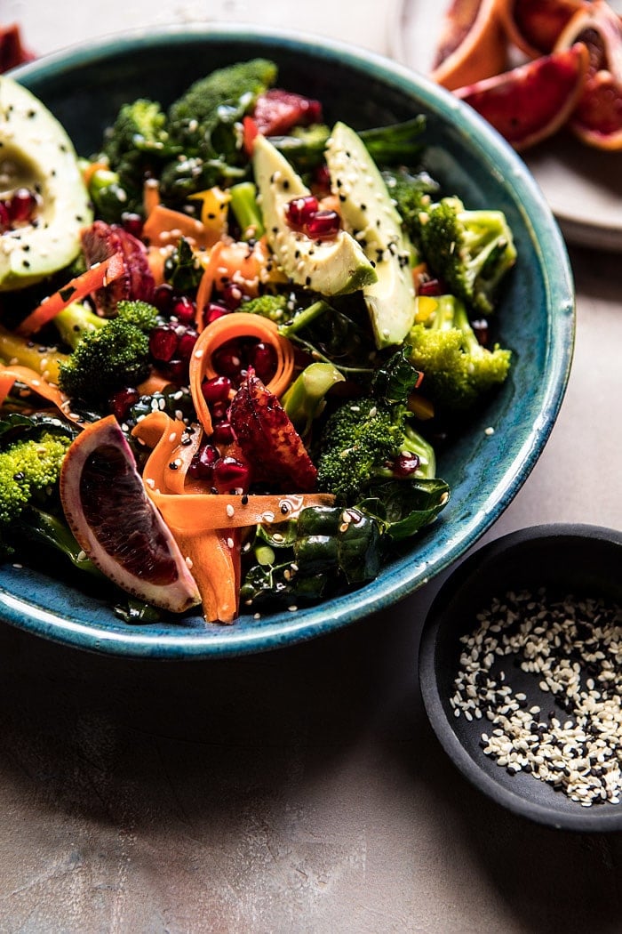 Rejuvenating Winter Broccoli Salad | halfbakedharvest.com @hbharvest