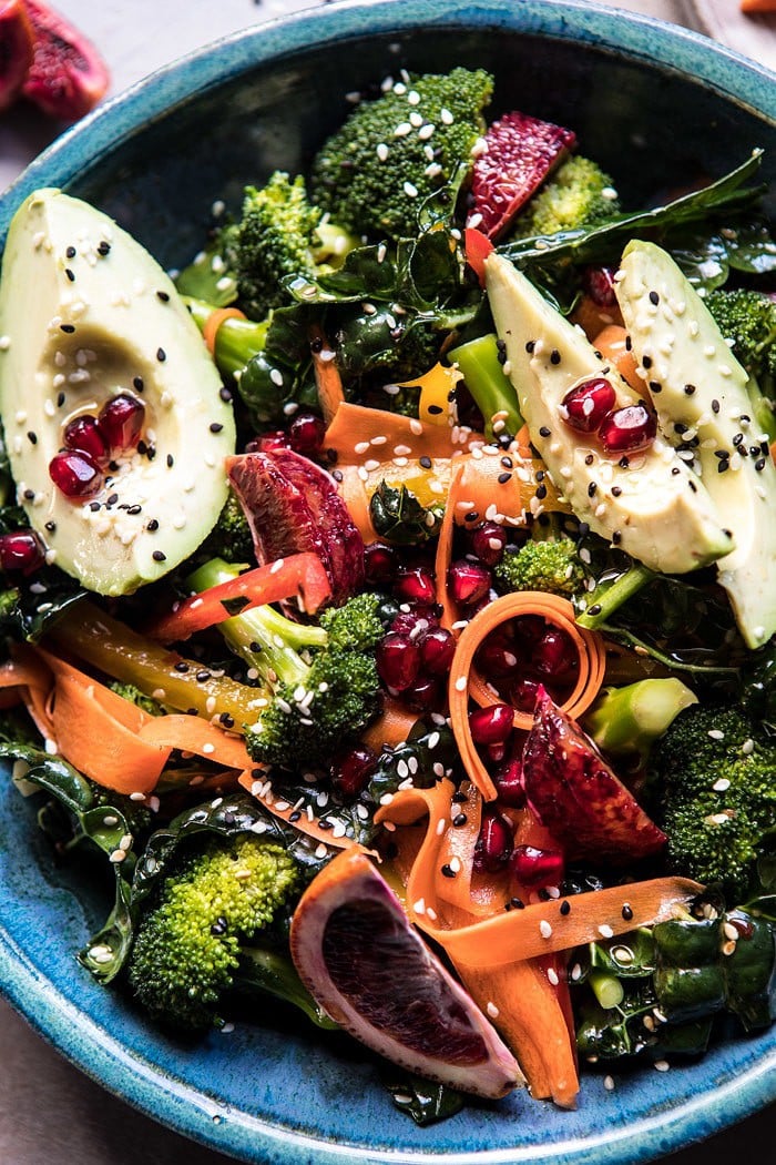Rejuvenating Winter Broccoli Salad | halfbakedharvest.com @hbharvest