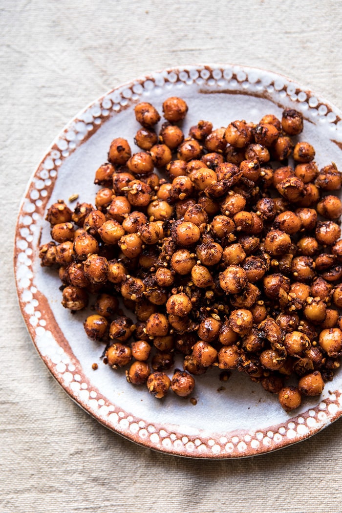 Easiest Tomato Basil Penne with Spicy Italian Chickpeas | halfbakedharvest.com #recipes #pasta #dinner #easy #quick