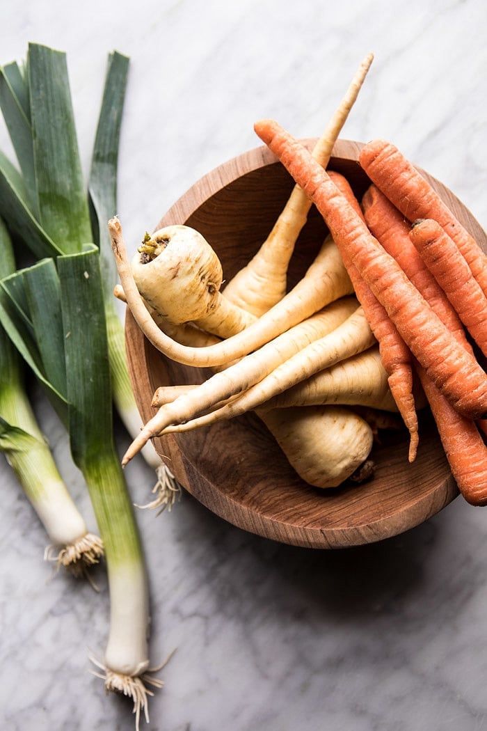 Slow Cooker Hearty Chicken Soup | halfbakedharvest.com #crockpot #soup #healthy #recipe