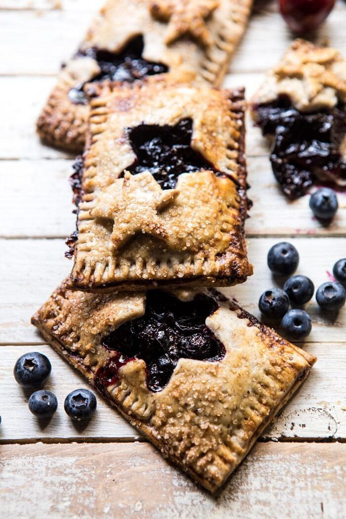 Bourbon Pecan Cherry Hand Pies | halfbakedharvest.com #pie #cherries #4thofjulyrecipes #easy