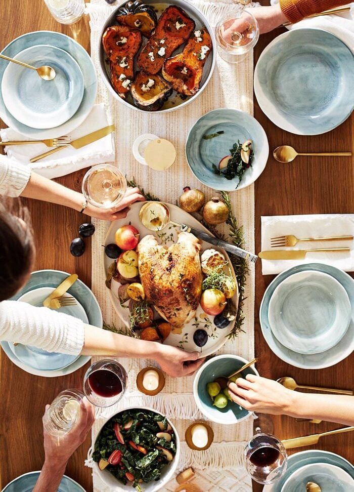 Friendsgiving 2018 with Anthropologie | halfbakedharvest.com #home #thanksgiving #anthrohome
