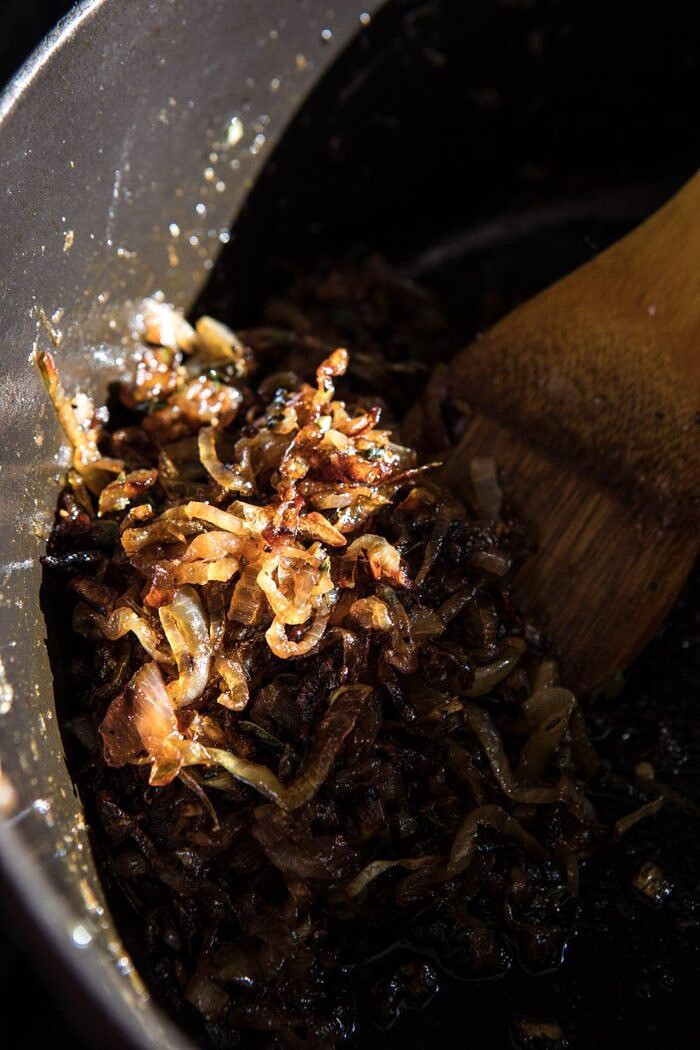 caramelized shallots