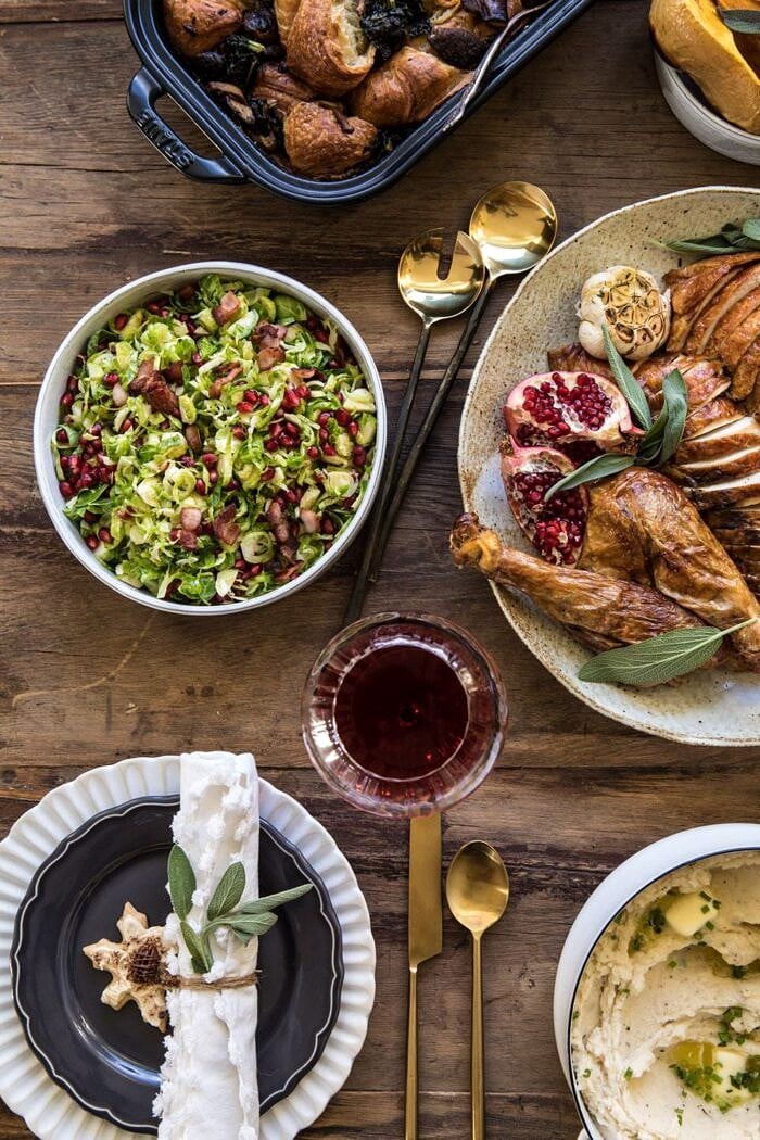 thanks salad and plate