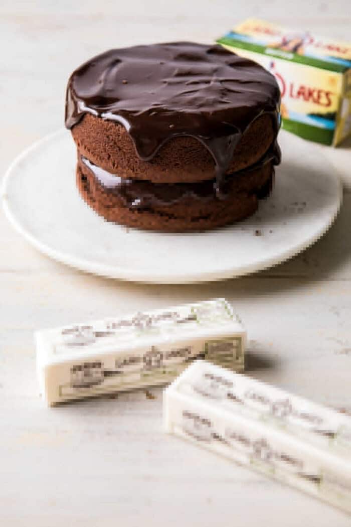 North Pole Cake | halfbakedharvest.com #chocolatecake #christmas #holiday #dessert North Pole Cake before frosting