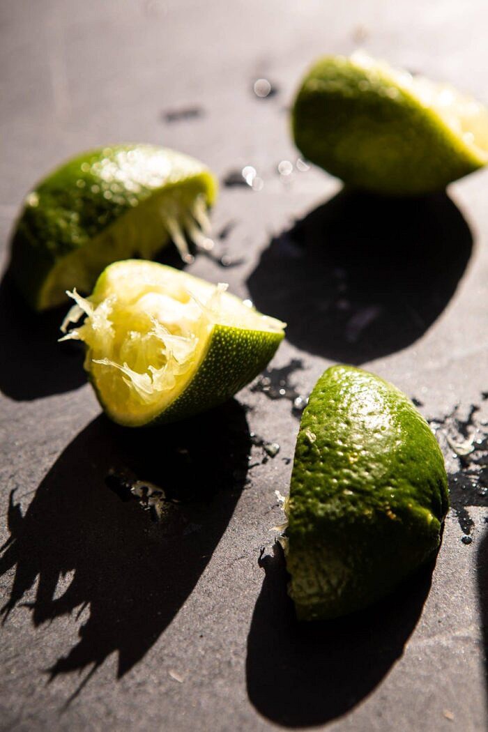 prep photo of juiced limes
