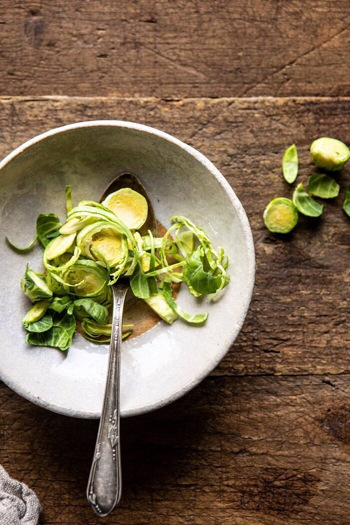 raw brussels sprouts Instant Pot Irish Cheddar Bacon Mac and Cheese