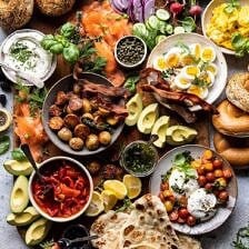 Ultimate Spring Brunch Board | halfbakedharvest.com #brunch #breakfast #potatoes #spring #summer #easter #mothersday