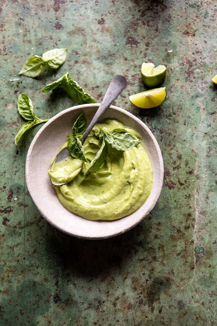 Avocado Basil Sauce