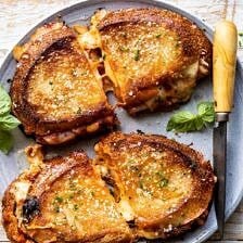 Kimchi Grilled Cheese | halfbakedharvest.com #grilledcheese #easyrecipes #korean