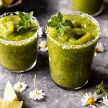 Frozen Mango Mojito-Rita | halfbakedharvest.com #mojito #margarita #tequila #drinks