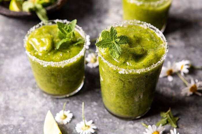 horizontal photo of Frozen Mango Mojito-Rita 