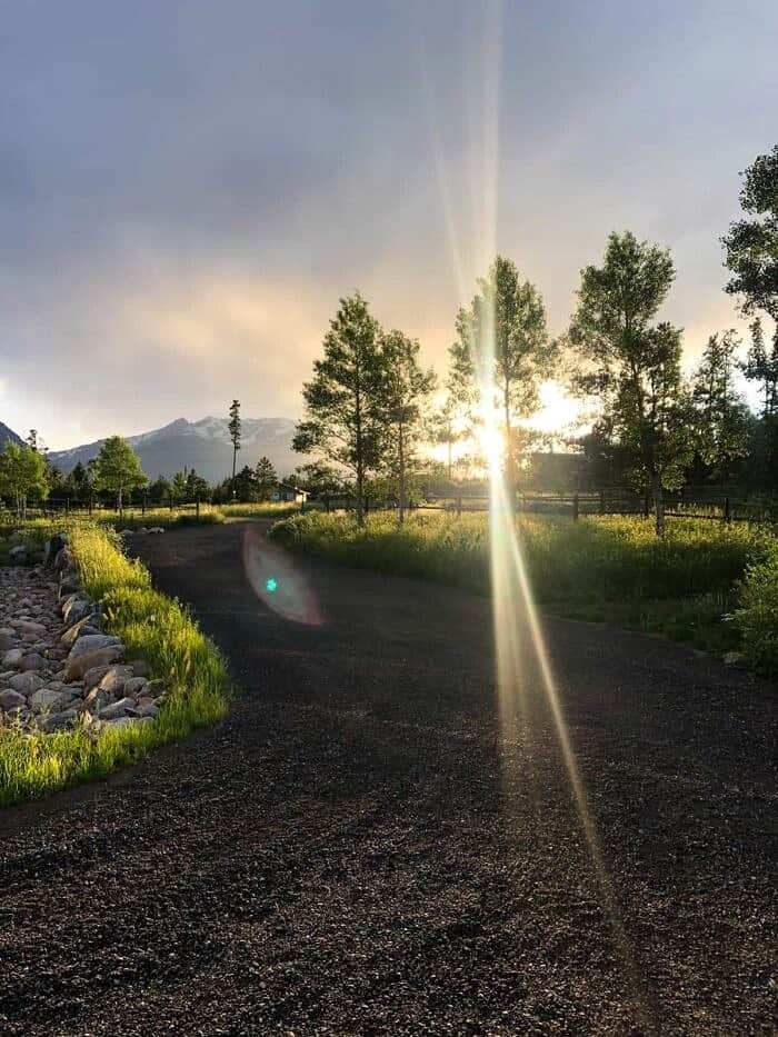 Nine Favorite Things | halfbakedbaked.com sunset