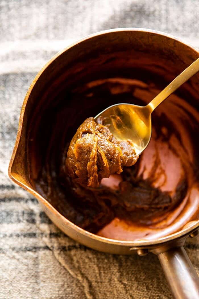 Pumpkin Butter on spoon