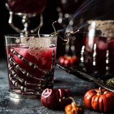 Sleepy Hollow Cocktail | halfbakedharvest.com #halloween #cocktails #tequila