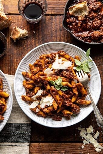 Best Super Easy Penne…with a lot of garlic | halfbakedharvest.com #penne #pasta #easyrecipes