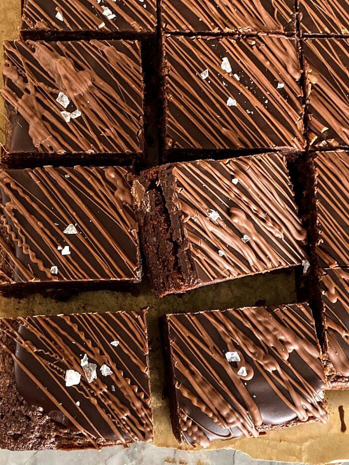 2019 Holiday Cookie Box | halfbakedharvest.com #cookies #christmas #cookiebox #howto milk chocolate brownies