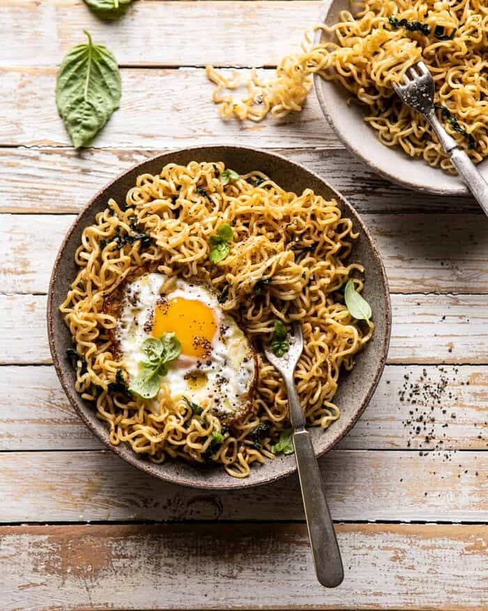 15 Minute Garlic Butter Ramen Noodles | halfbakedharvest.com 15 Minute Garlic Butter Ramen Noodles | halfbakedharvest.com