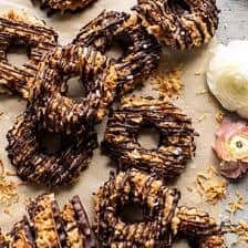 Healthyish Homemade Samoas Cookies | halfbakedharvest.com