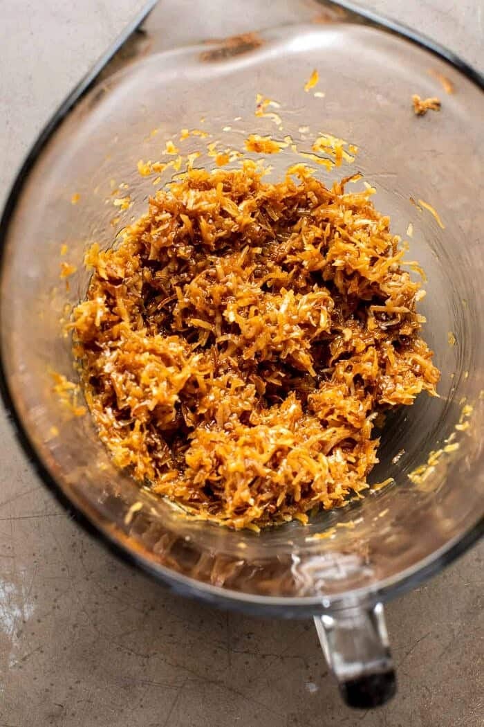 prep photo of coconut caramel in bowl 