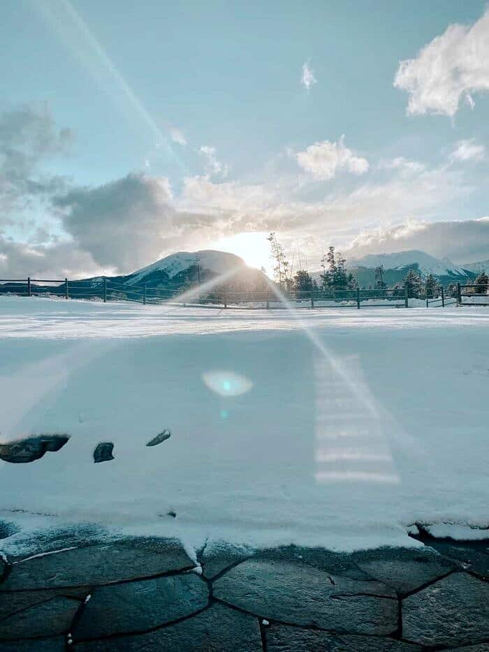 Nine Favorite Things | halfbakedharvest.com snowy mountains