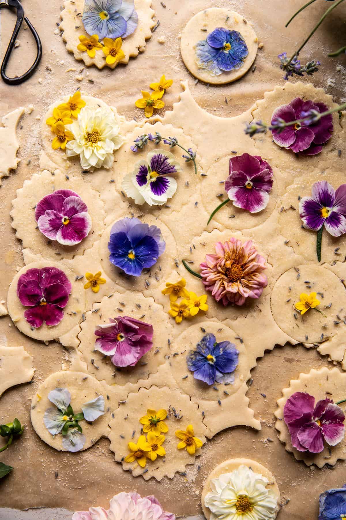 Lavender Lemon Sugar Cookies | halfbakedharvest.com