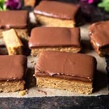 Lunchroom Chocolate Peanut Butter Bars | halfbakedharvest.com