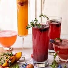 Summer Bellinis 3 Ways | halfbakedharvest.com