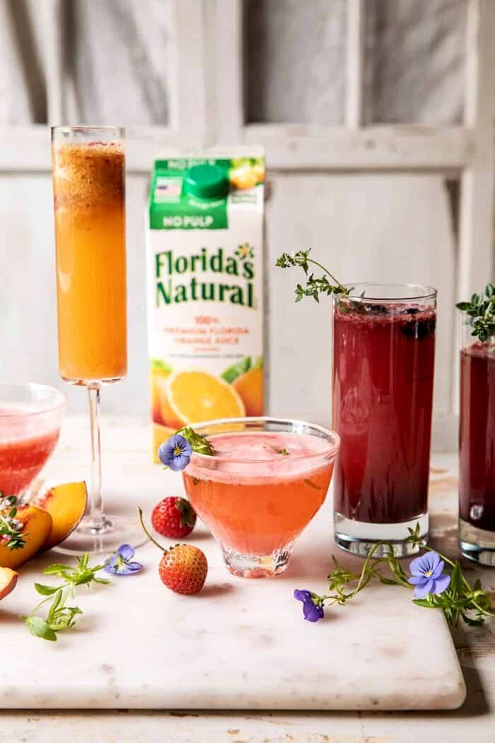 Summer Bellinis 3 Ways | halfbakedharvest.com