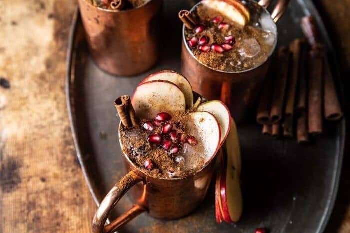 Ginger Apple Moscow Mule | halfbakedharvest.com
