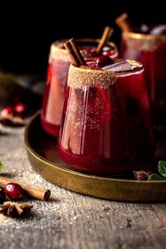 Spiced Cranberry Punch | halfbakedharvest.com