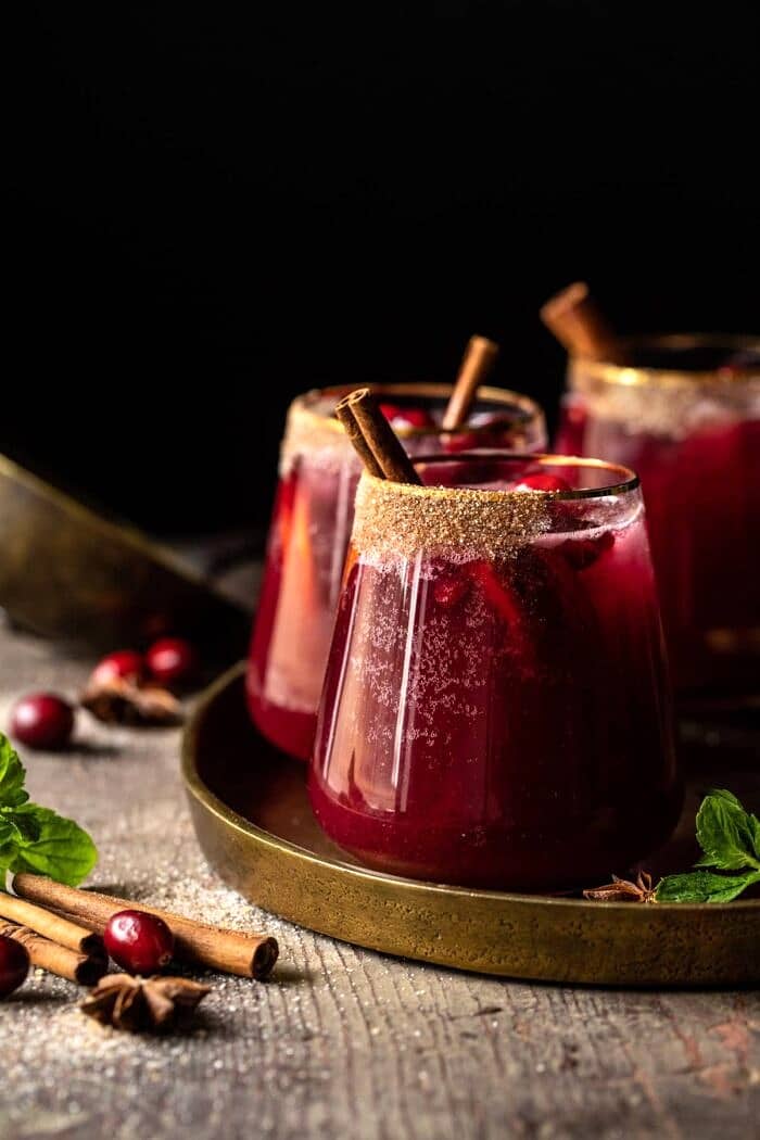 Spiced Cranberry Punch | halfbakedharvest.com