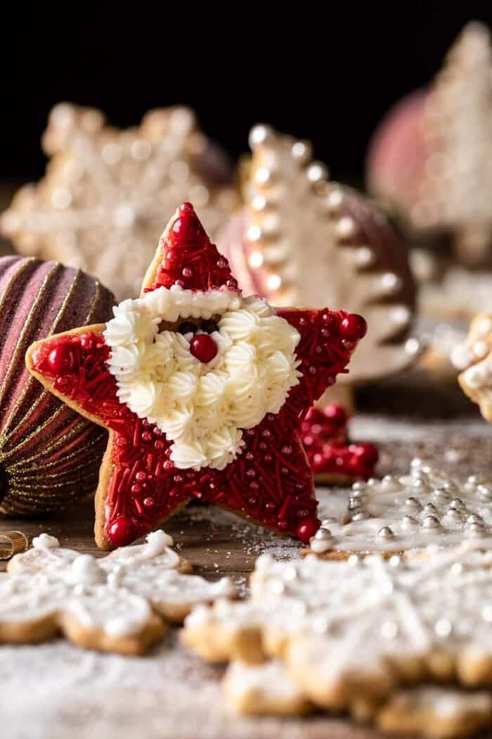 front facing photo of The Santa Clause Cookies 