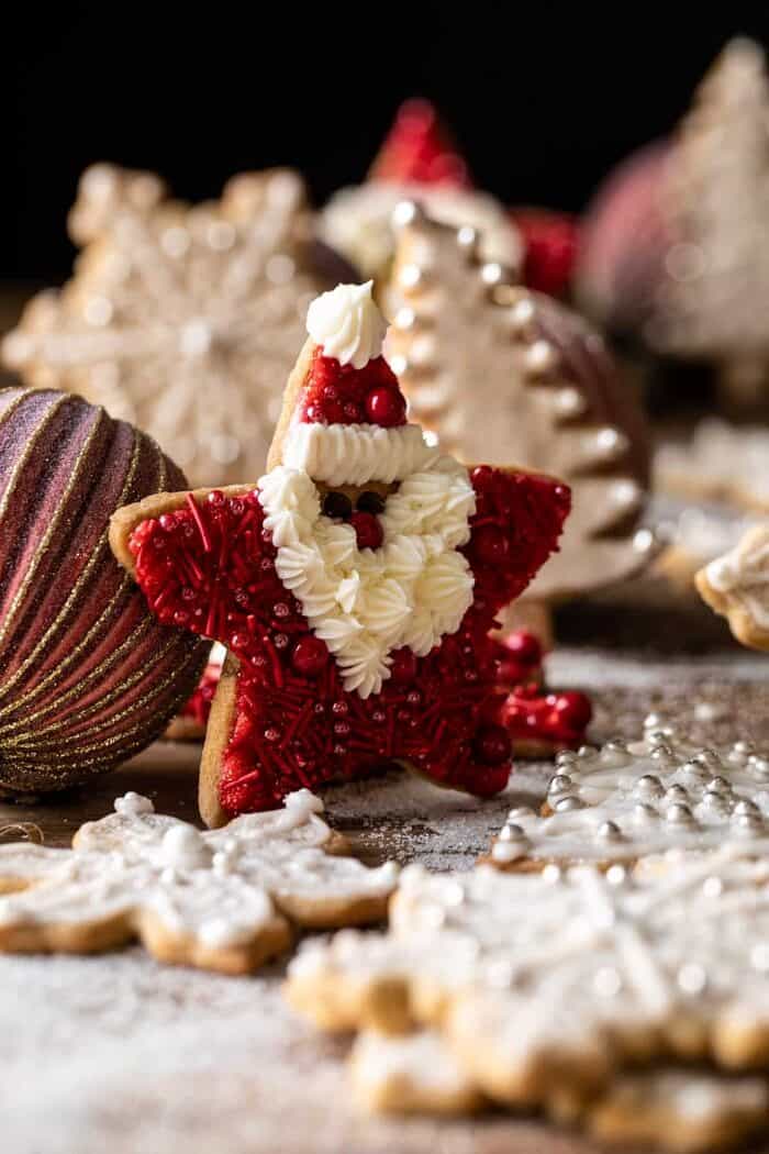 front facing photo of The Santa Clause Cookies
