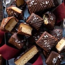 Chocolate Covered Brown Butter Millionaire’s Bars | halfbakedharvet.com