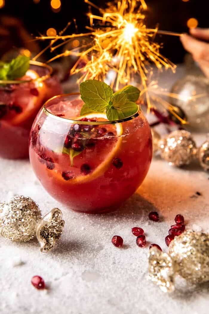 Citrus Pomegranate Champagne Twist | halfbakedharvest.com