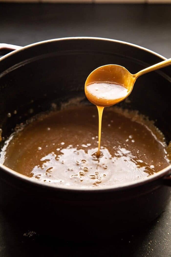 prep photo of snickers caramel 